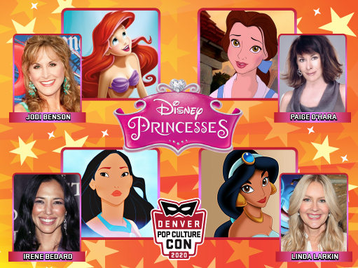 Join the Disney Princesses at Denver Pop Culture Con 2020