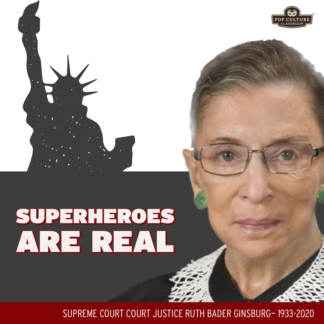 Justice Ruth Bader Ginsburg: Pop Culture Phenom and Wonder Woman
